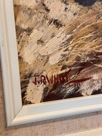 Listing 3 of 4 for Jonathan R White (193-2021) ''Mount Torlesse Range Arthurs Pass Highway'' Oil