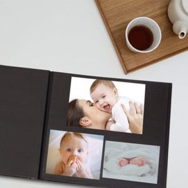 Listing 9 of 10 for Profile - Self-Adhesive Black Photo Album | 335 x 325mm | 5 pages (10 sides)