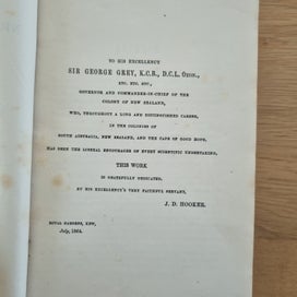 Listing 8 of 17 for Hooker's Handbook of the New Zealand Flora 1864/1867 – Reeve & Co London
