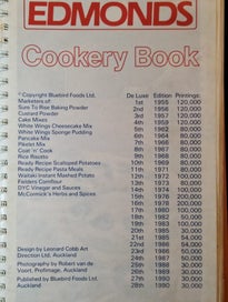 Listing 2 of 4 for Edmonds Cookery Book 28th Edition vintage retro NZ cookbook