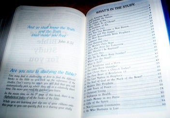 Listing 3 of 3 for Holy Bible - King James Version - With Bible Study