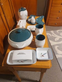 Listing 1 of 4 for Denby, green wheat assorted items