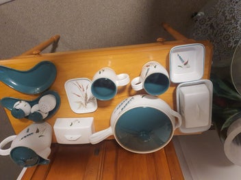 Listing 2 of 4 for Denby, green wheat assorted items