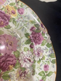 Listing 4 of 5 for Crown Ducal 2x Plates 23cm Chintz