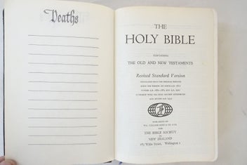 Listing 7 of 9 for Holy Bible, Revised Standard Version 1952 Vintage (SKU BK18)