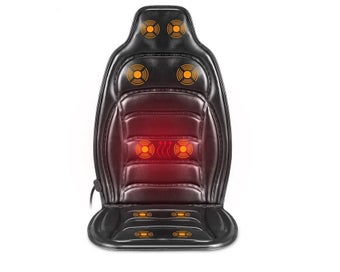 Listing 8 of 8 for Massaging Back Massager Chair Car Seat Massage (OVER STOCKED)