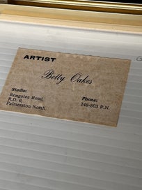 Listing 5 of 7 for Immaculate watercolour of Irises by well known watercolourist Betty Oakes -