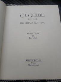 Listing 13 of 18 for C. F. GOLDIE HIS LIFE AND PAINTING ALISTER TAYLOR &JAN GLEN 1977 LIMITED EDITION