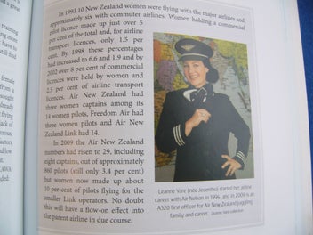 Listing 15 of 20 for The history of NZ women pilots from the 1920s