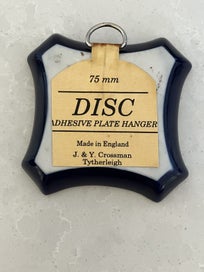 Listing 13 of 16 for Pair of small vintage Camille Tharaud, Limoges dishes - with plate hangers