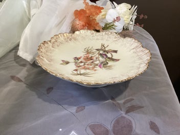 Listing 6 of 7 for Antique Limoges pedestal dish