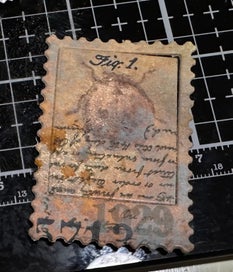 Listing 7 of 7 for TIM HOLTZ BIGZ ALTERATIONS POSTAGE STAMP FRAME