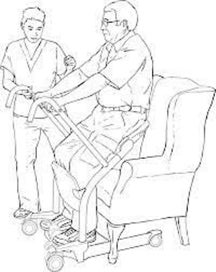 Listing 11 of 20 for Sit-to-Stand Patient Transfer Aid – Near New – Mobility / Rehabilitation Lift