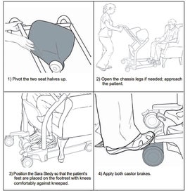 Listing 12 of 20 for Sit-to-Stand Patient Transfer Aid – Near New – Mobility / Rehabilitation Lift