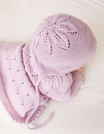Listing 4 of 8 for Baby Matinee Tights & Bonnet, Size 18-24 mths 100% Merino, Hand Knitted To Order