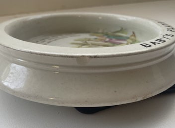 Listing 3 of 3 for Vintage baby plate