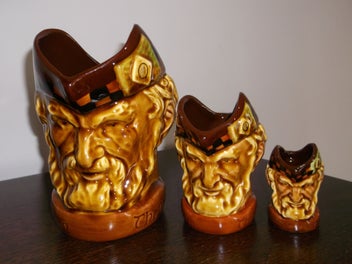Listing 1 of 8 for Wade McCallum set of 3 Toby Jugs 1950's