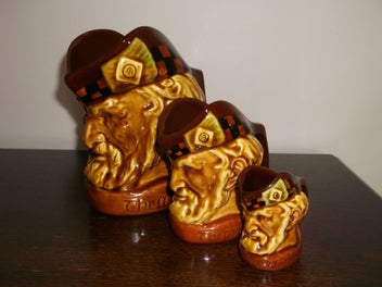 Listing 3 of 8 for Wade McCallum set of 3 Toby Jugs 1950's