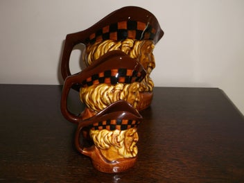 Listing 5 of 8 for Wade McCallum set of 3 Toby Jugs 1950's