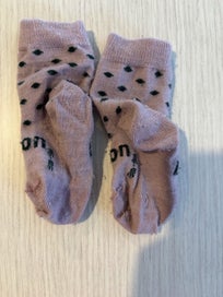 Listing 2 of 3 for Lamington purple socks 3-9 months