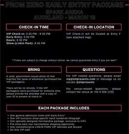 Listing 2 of 2 for LINKIN PARK From Zero Early Entry Package