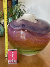 Listing 5 of 5 for Beautiful large vase by UK artist Thomas Petit