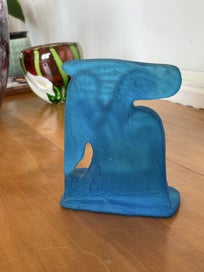 Listing 4 of 5 for Beautiful Graeme Hitchcock Angel cast glass