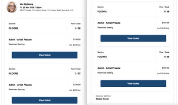 Listing 1 of 2 for 4x MEL ROBBINS tickets - Auckland at 7.30pm, Friday 20/3/26