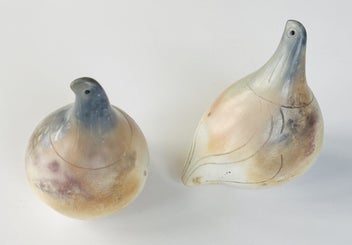 Listing 1 of 3 for JO MUNRO Two Pottery Birds