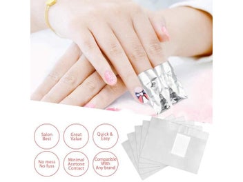 Listing 5 of 8 for 500PC Aluminium Foil For Nail Polish Gel Removal