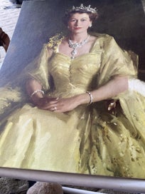 Listing 1 of 2 for Queen Elizabeth Painting
