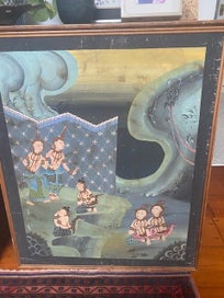 Listing 2 of 2 for Two antique Indian paintings