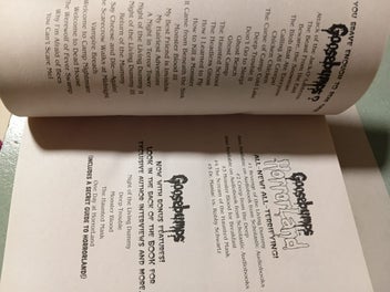 Listing 4 of 6 for GOOSEBUMPS R L STINE my hairiest adventure