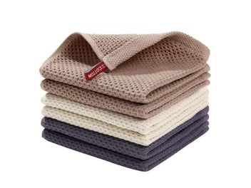 Listing 3 of 9 for 5pieces/lot Handkerchief Towels High Quality Cotton Small Towel Solid Color