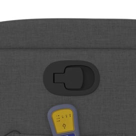 Listing 6 of 7 for Vidaxl Massage Recliner Chair Dark Grey Fabric
