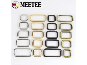 Listing 3 of 9 for 10Pcs Rectangle Metal Rings Buckles For Bags Dog Leash Carabiner Handbag Belt