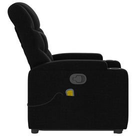 Listing 6 of 7 for Vidaxl Stand Up Massage Recliner Chair Black Fabric