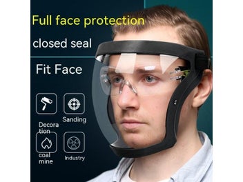 Listing 3 of 9 for Transparent Facial Protector Super Protective Face Shield For Work Weed