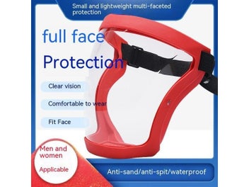 Listing 7 of 9 for Transparent Facial Protector Super Protective Face Shield For Work Weed