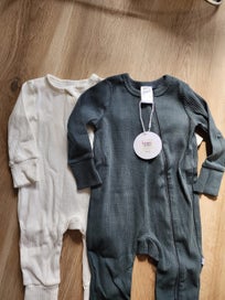 Listing 4 of 4 for Teeny Weeny Onesies x 2 - NEW