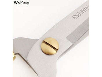 Listing 7 of 9 for Stainless Steel Rose Gold Embroidery And Sewing Scissors Vintage Needlework