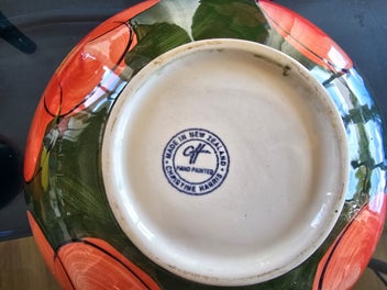 Listing 5 of 6 for Christine Harris Pottery set