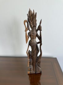 Listing 4 of 5 for Exotic wooden sculpture