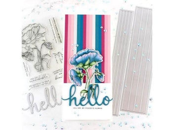 Listing 4 of 7 for AliliArts Metal Cutting Dies Slim Stripes Diy Scrapbooking Photo Album