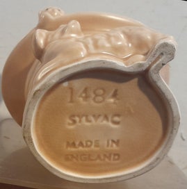 Listing 5 of 5 for SYLVAC DOG THREATENING CAT ON HAT ..VERY CUTE.