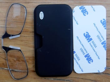 Listing 2 of 4 for Pince-nez, Nose Clip Reading Glasses, (includes Tape to secure to cellphone)