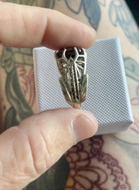 Listing 3 of 8 for Meadowlark Quartz Deco Cocktail Ring – Sterling Silver – Collectable