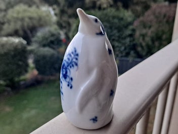 Listing 3 of 6 for Royal Copenhagen, Blue fluted Penguin