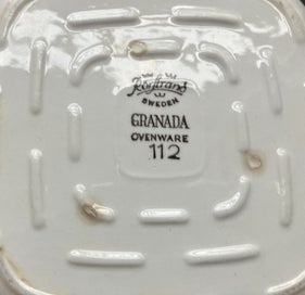 Listing 7 of 8 for RORSTRAND GRANADA SERVING DISH WITH LID BY MARIANNE WESTMAN (c. 1960's)