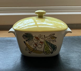 Listing 8 of 8 for RORSTRAND GRANADA SERVING DISH WITH LID BY MARIANNE WESTMAN (c. 1960's)